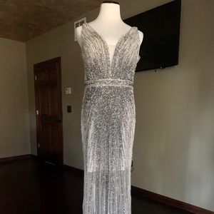 Swarovski Crystal Embellished Gown